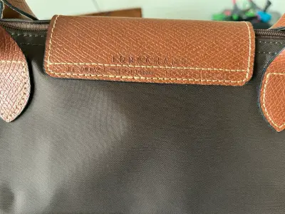 Bolso Longchamp Le Pliage Marrón - miniatura 3