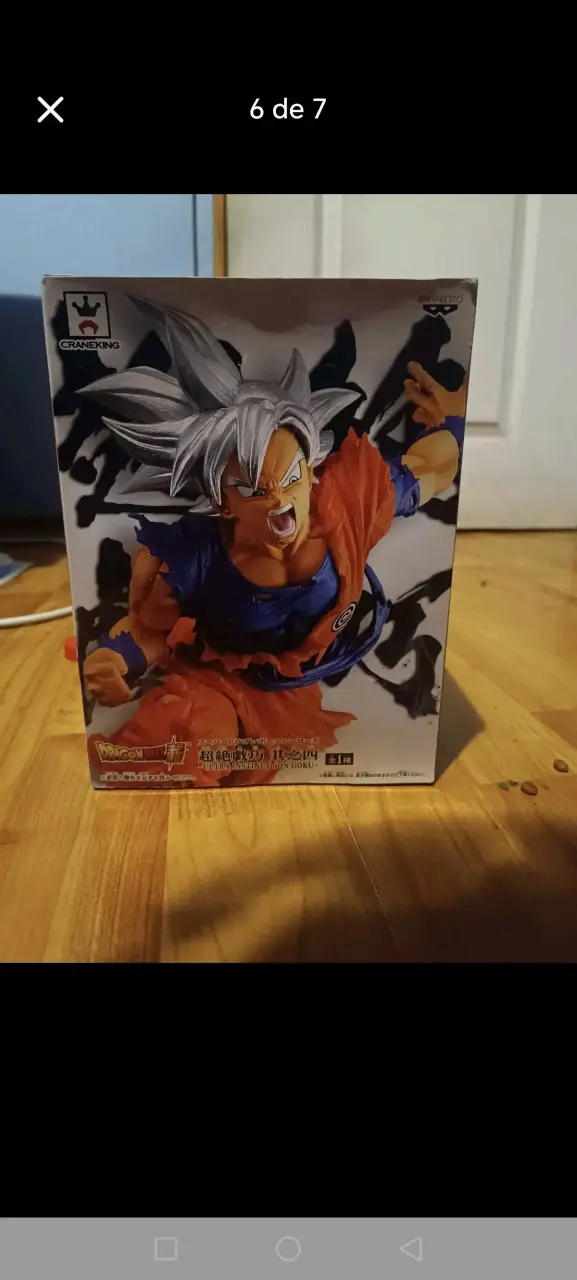 Figura de acción Ultra Instinct Son Goku Banpresto - 1