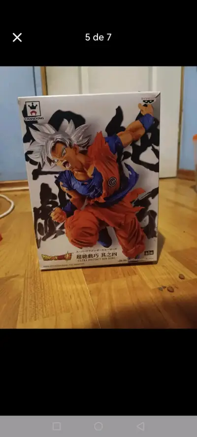 Figura de acción Ultra Instinct Son Goku Banpresto - miniatura 2