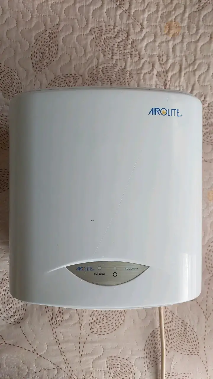 Secador de manos eléctrico Airolite HD-2001W