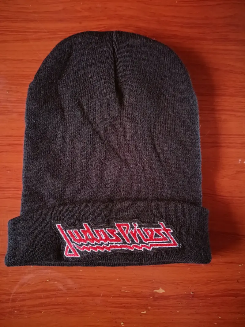 Gorro negro de lana Judas Priest