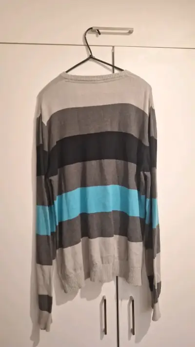 Suéter de rayas multicolor para hombre - miniatura 2