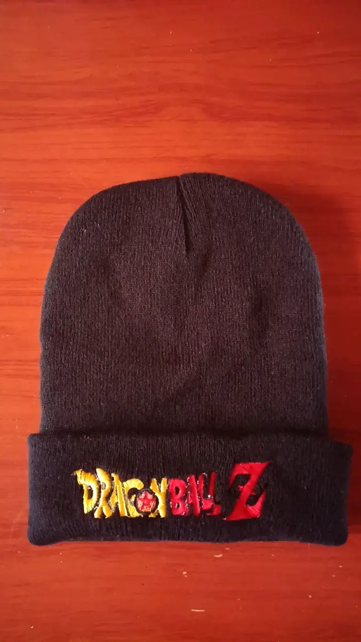 Gorro de lana Dragon Ball Z negro