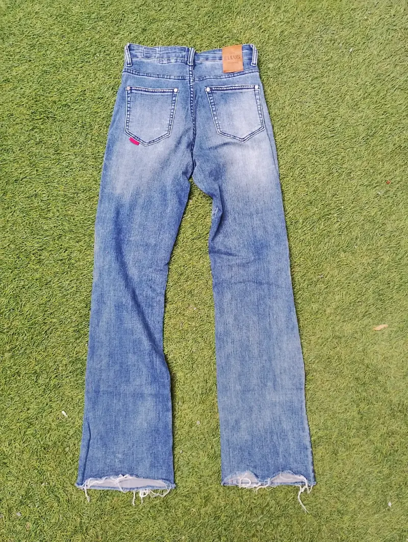 Jeans marca Ellus, azul clásico mujer - 2