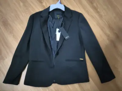 Blazer negro para mujer Stefano Cocci talla S - miniatura 1