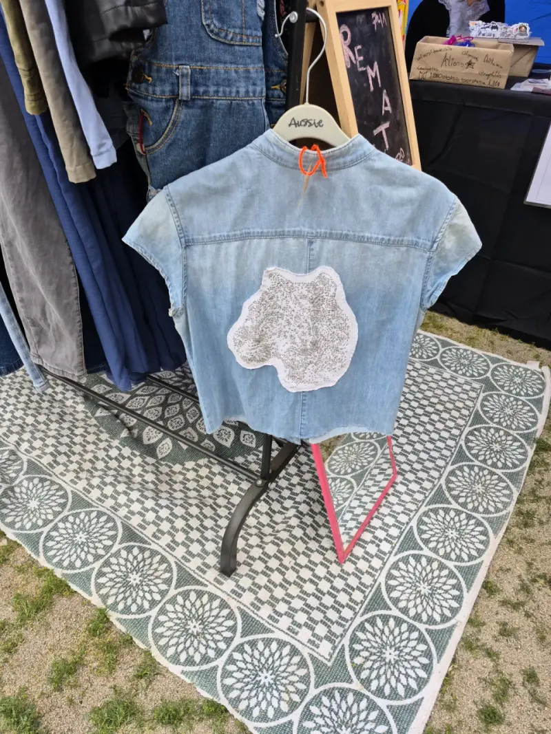 Chaqueta de mezclilla enchuladas - 1