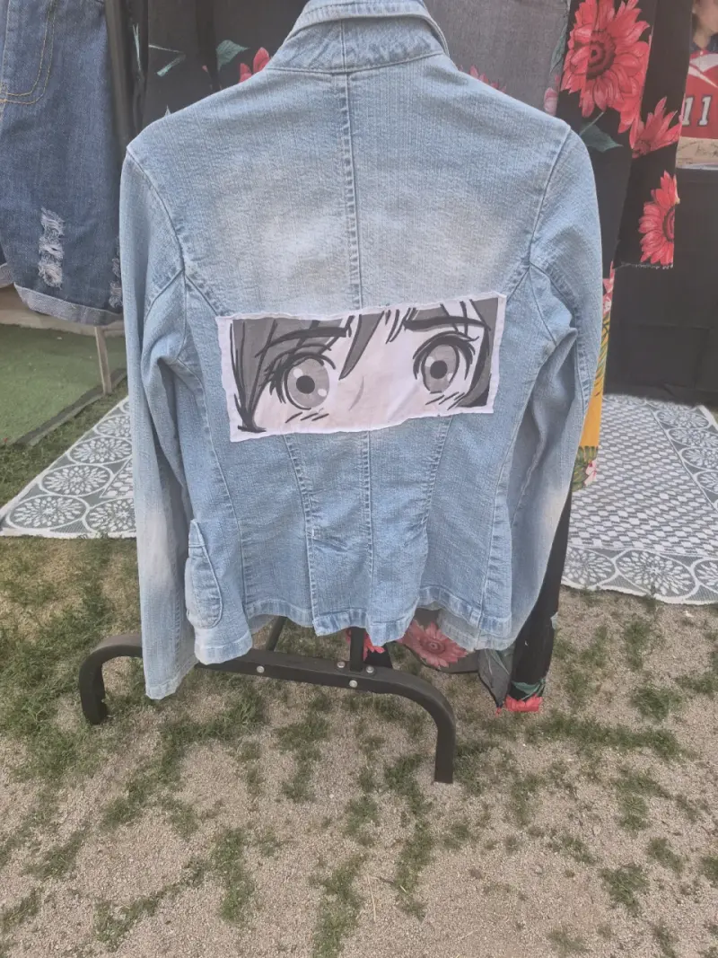 Chaqueta de mezclilla enchuladas - 2