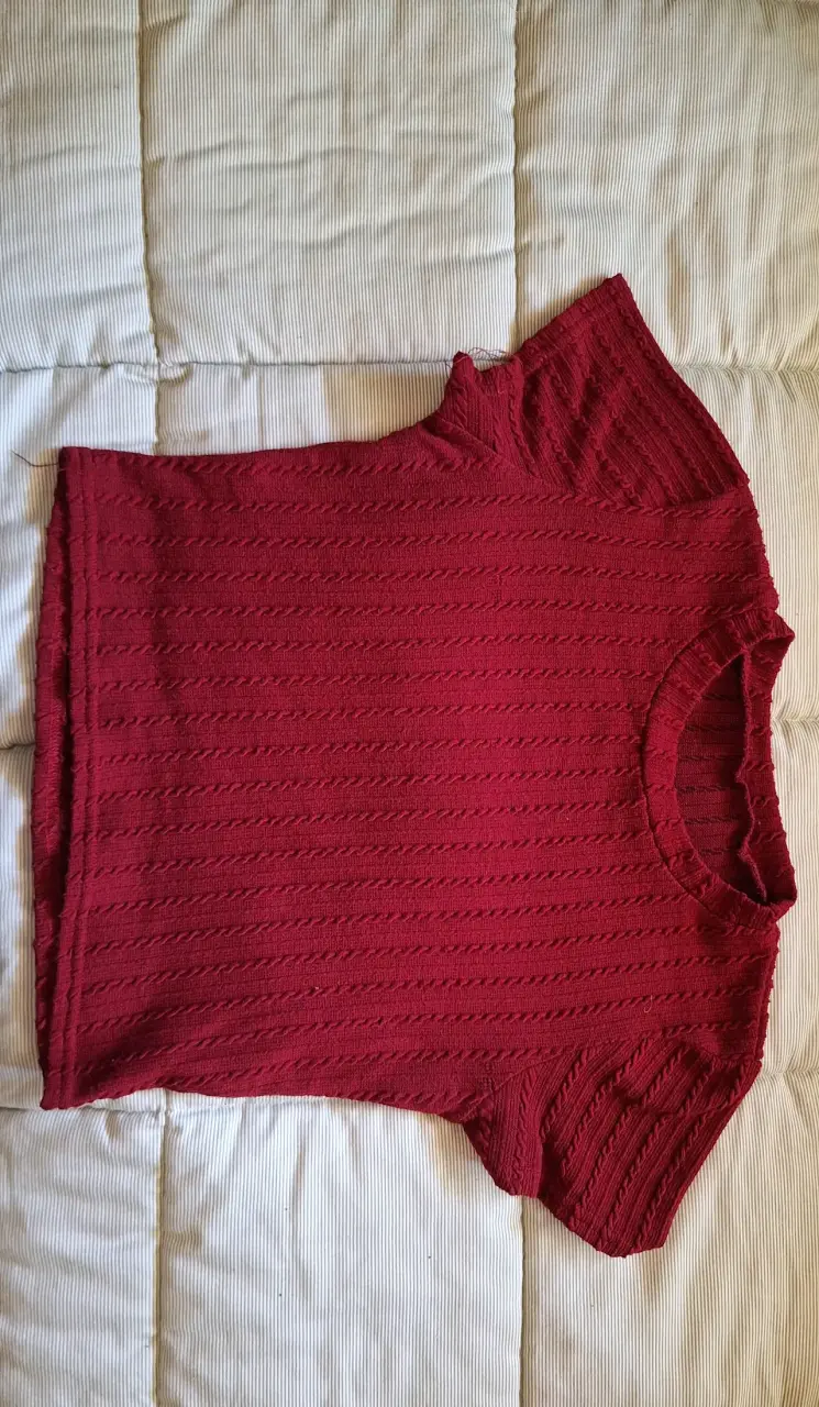 Top punto trenzado para mujer - 1