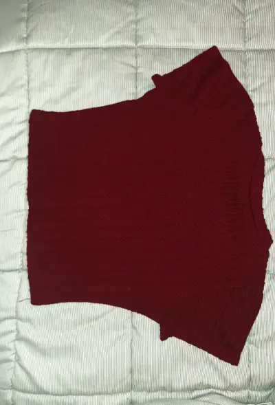 Top punto trenzado para mujer - miniatura 2