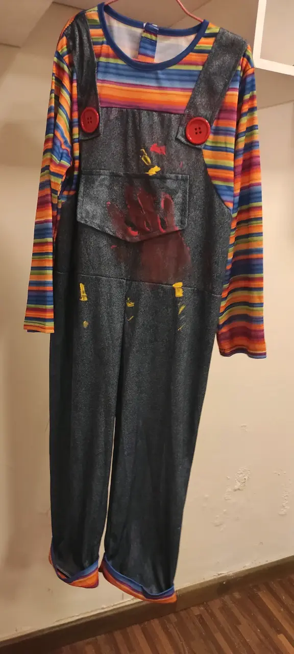 Disfraz chucky diabólico talla L(10 o 12 años) - 1