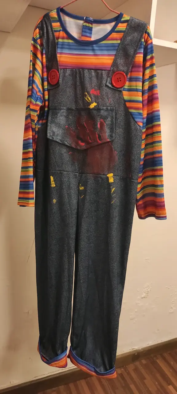Disfraz chucky diabólico talla L(10 o 12 años) - 2