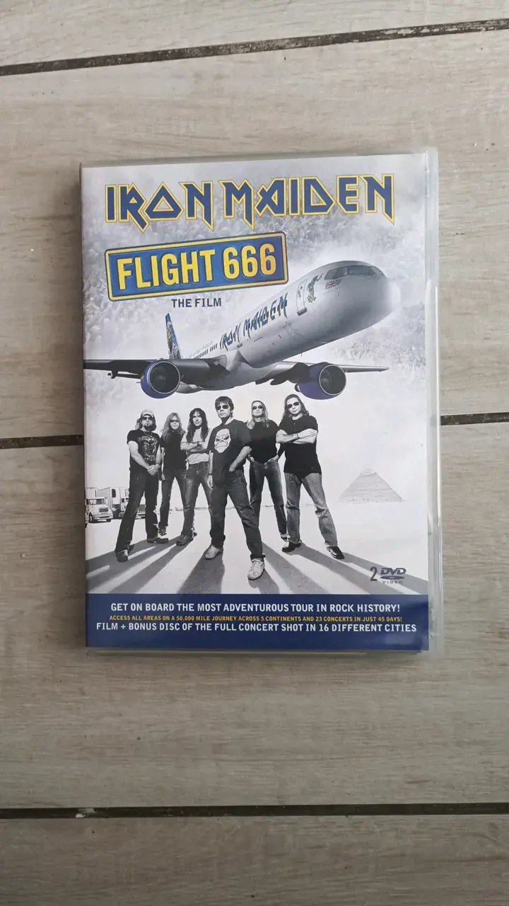 DVD Iron Maiden Flight 666 Edición Especial - 1