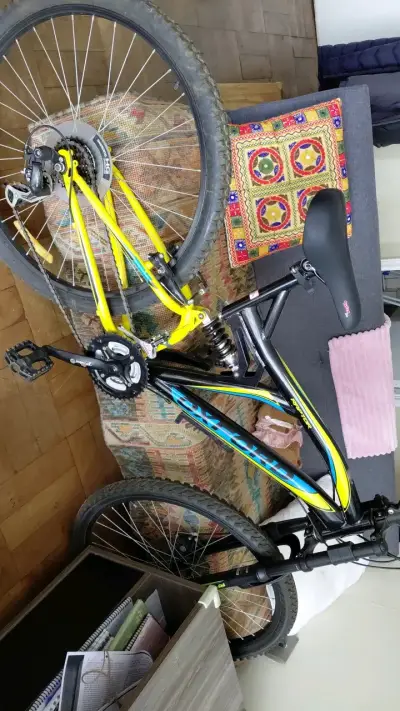 Bicicleta Oxford Raptor MTB Amarilla y Negra - miniatura 2