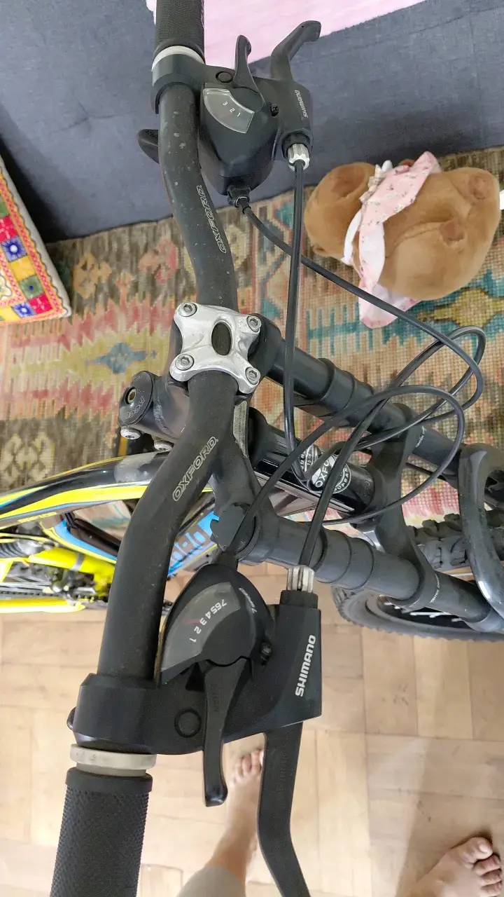 Bicicleta Oxford Raptor MTB Amarilla y Negra - 5