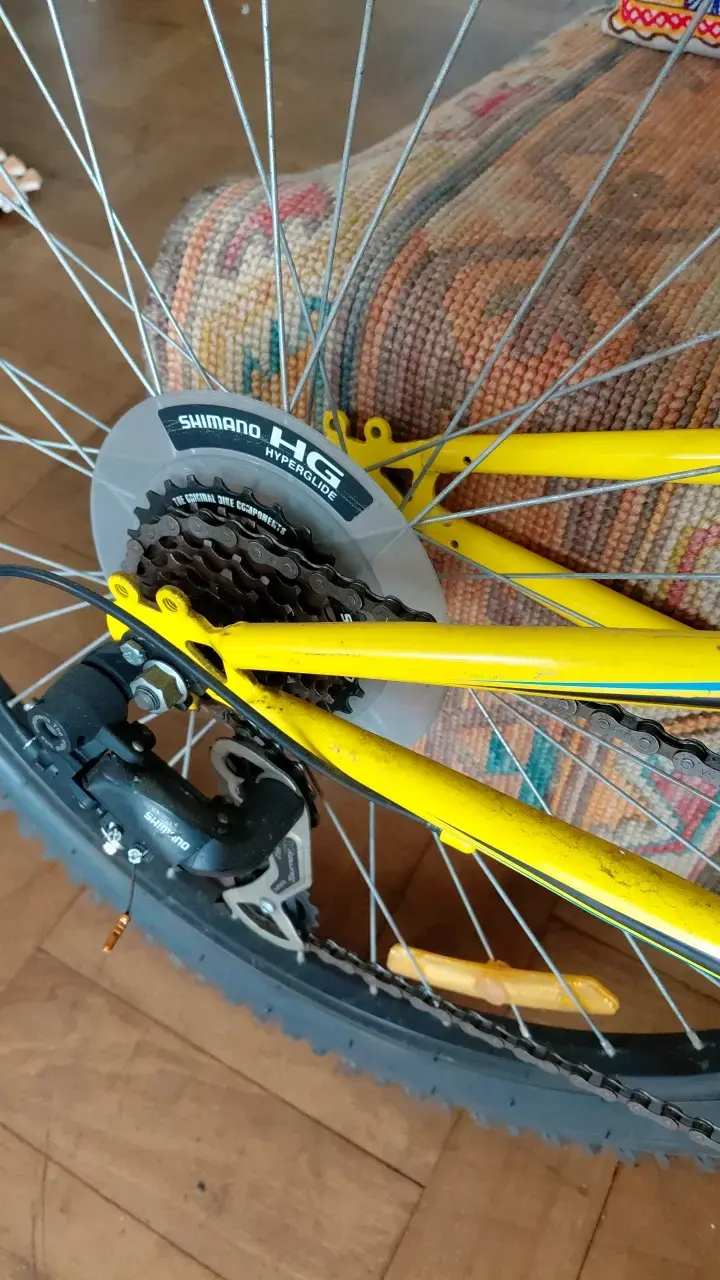 Bicicleta Oxford Raptor MTB Amarilla y Negra - 6