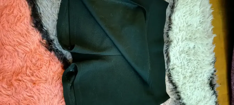 Falda pantalón negra para mujer - 2