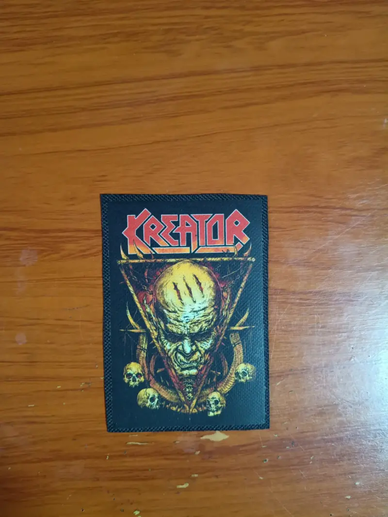 Parche bordado de banda Kreator