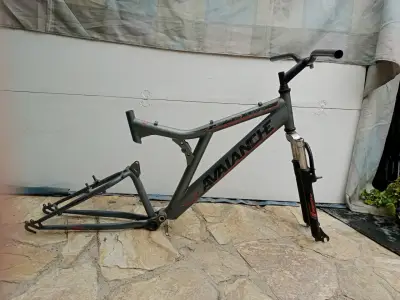 Marcos de bicicleta doble suspensión MTB aro 26 - miniatura 3