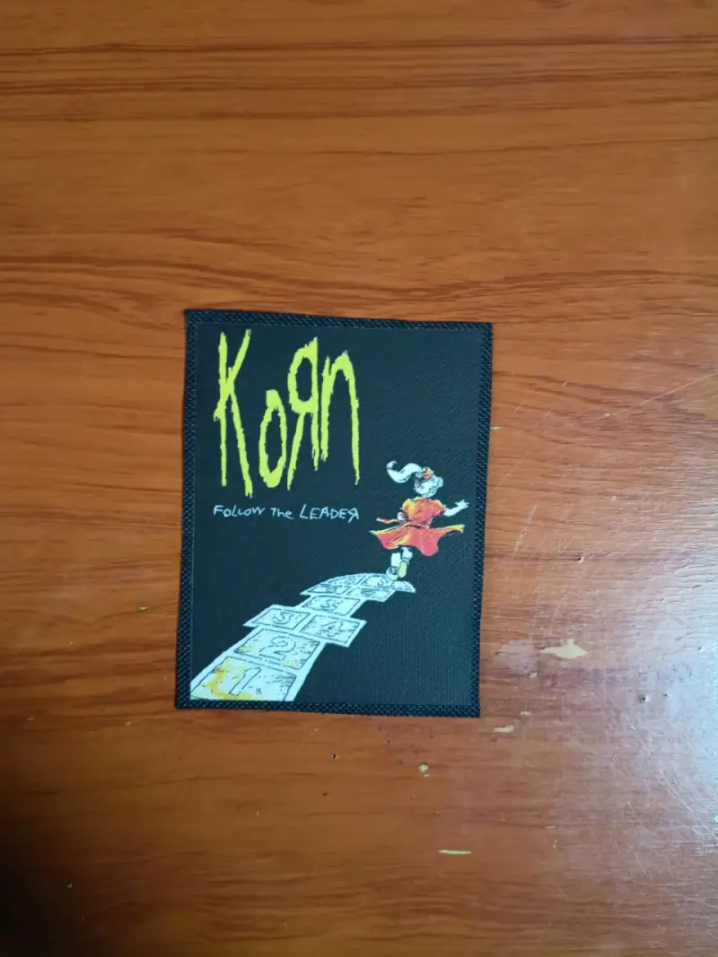 Parche bordado Korn Follow the Leader