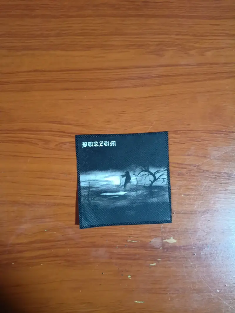 Parche bordado Burzum diseño oscuro