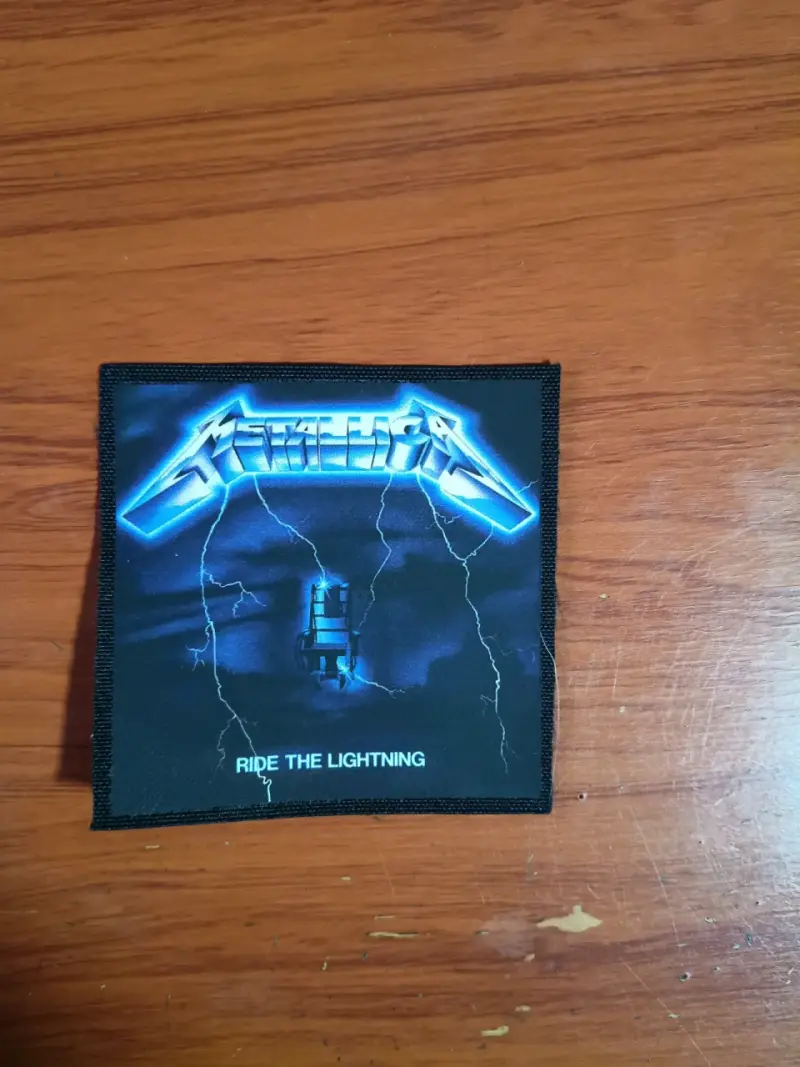 Parche Metallica Ride the Lightning