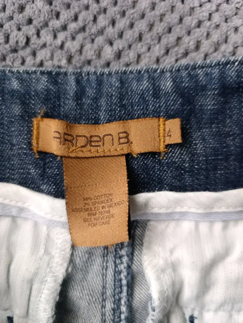 Shorts de mezclilla para mujer Arden B - 3