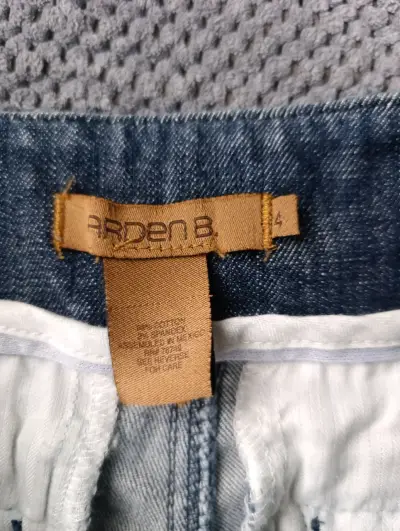 Shorts de mezclilla para mujer Arden B - miniatura 3