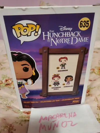 Funko Pop Esmeralda Disney - miniatura 3