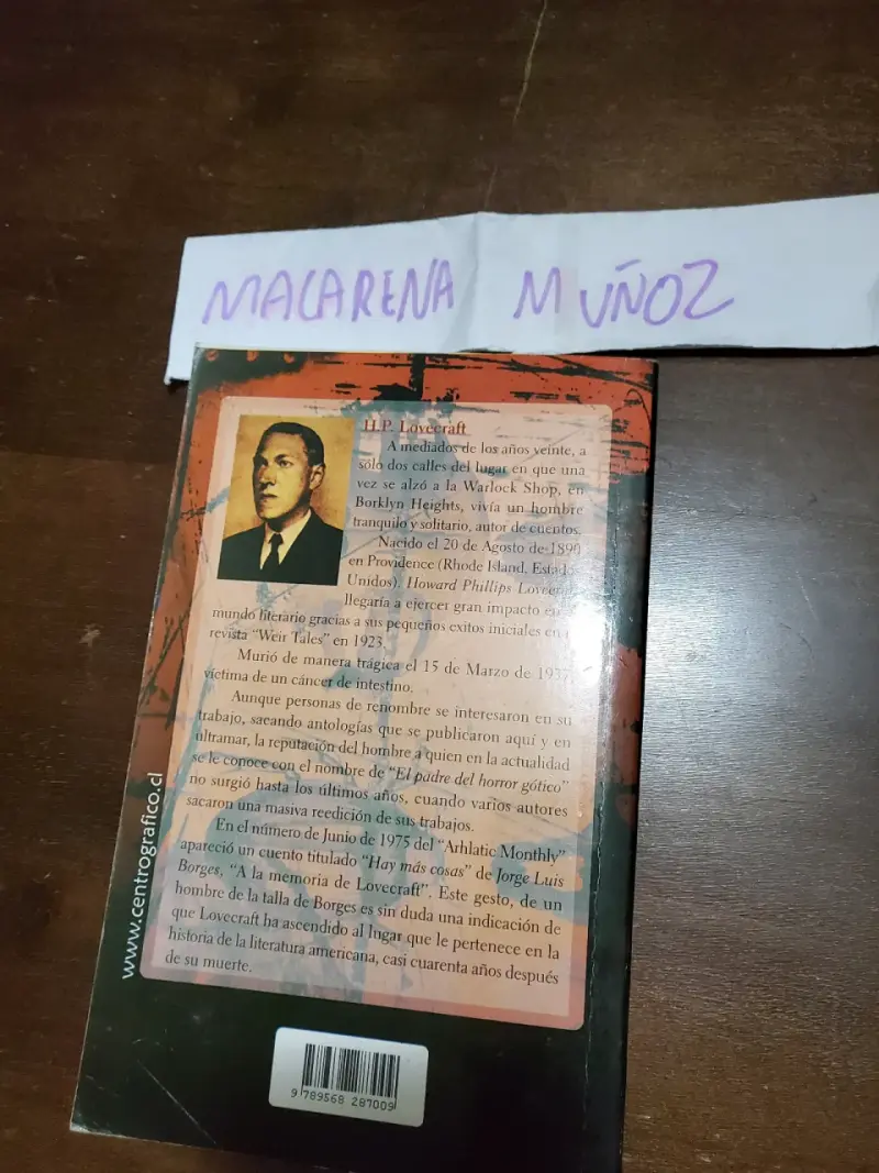 El Caso de Charles Dexter Ward de H.P. Lovecr - 2