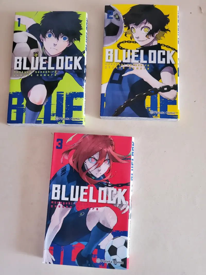 Colección de mangas Blue Lock volúmenes 1-3 - 1