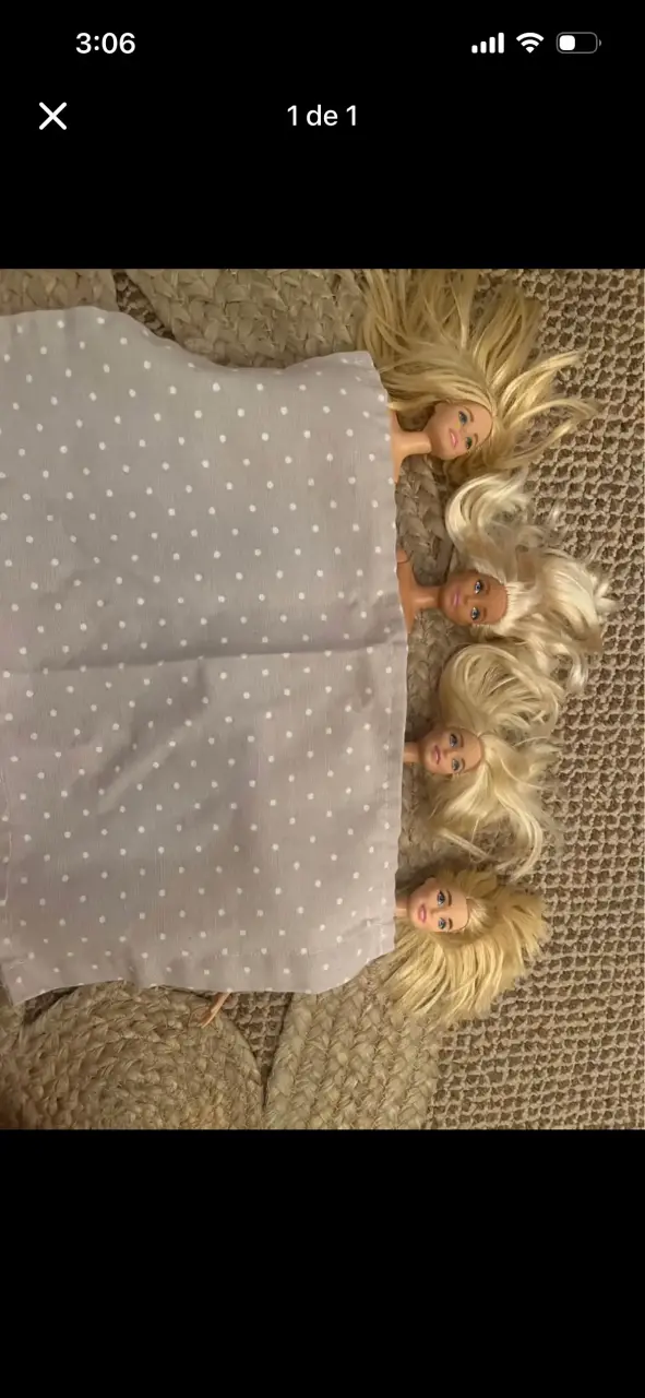 Muñecas Barbie rubias en buen estado