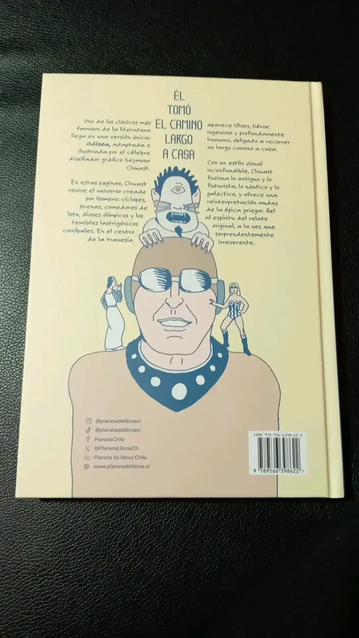 Libro Homero Odisea adaptado por Seymour Chwast - 2