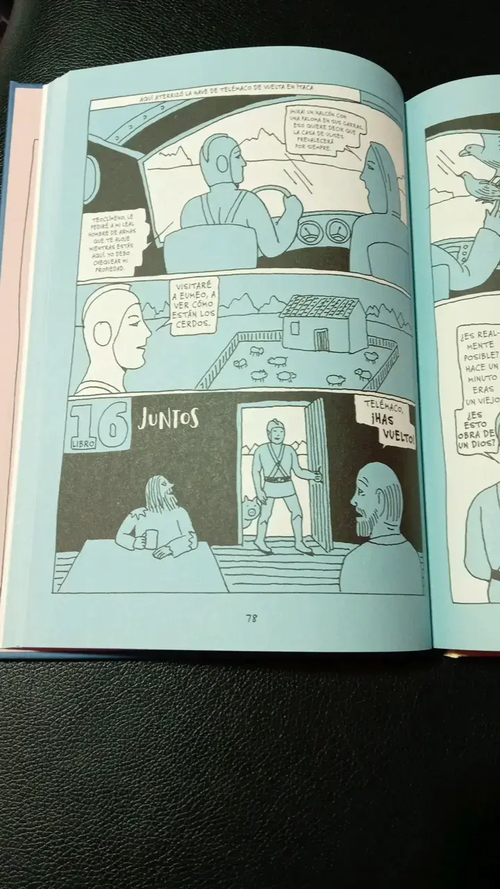 Libro Homero Odisea adaptado por Seymour Chwast - 3