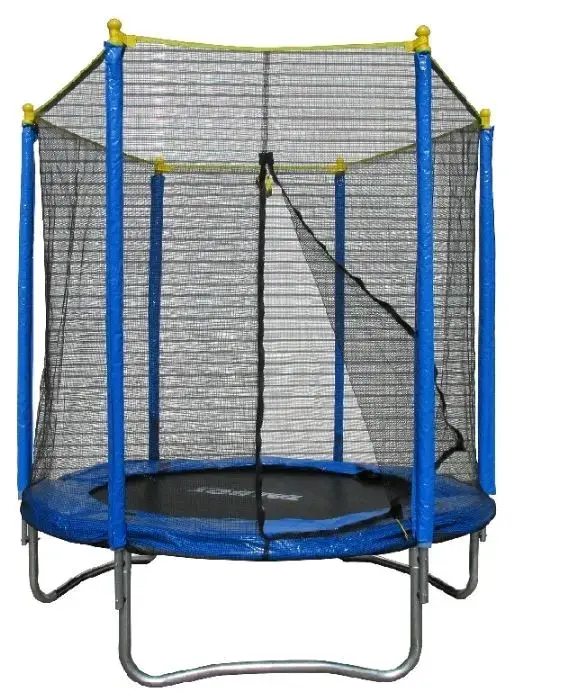 Trampolín infantil con red de seguridad