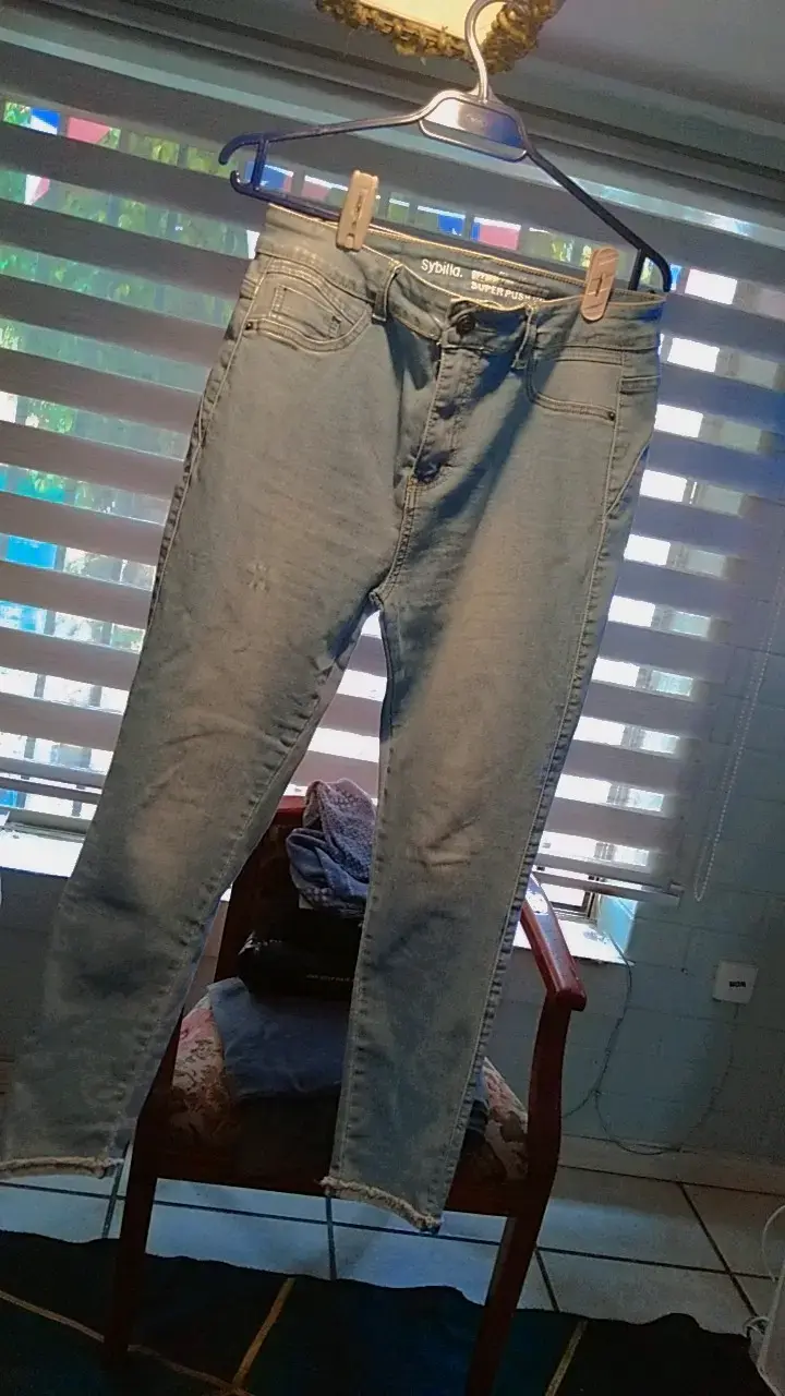 Jeans azules Talla M para mujer talla grande - 1