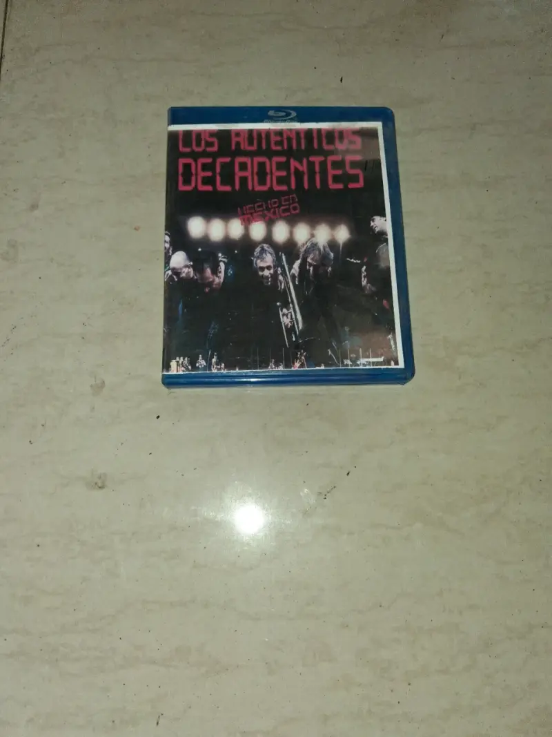 Bluray Los Auténticos Decadentes en Vivo en México
