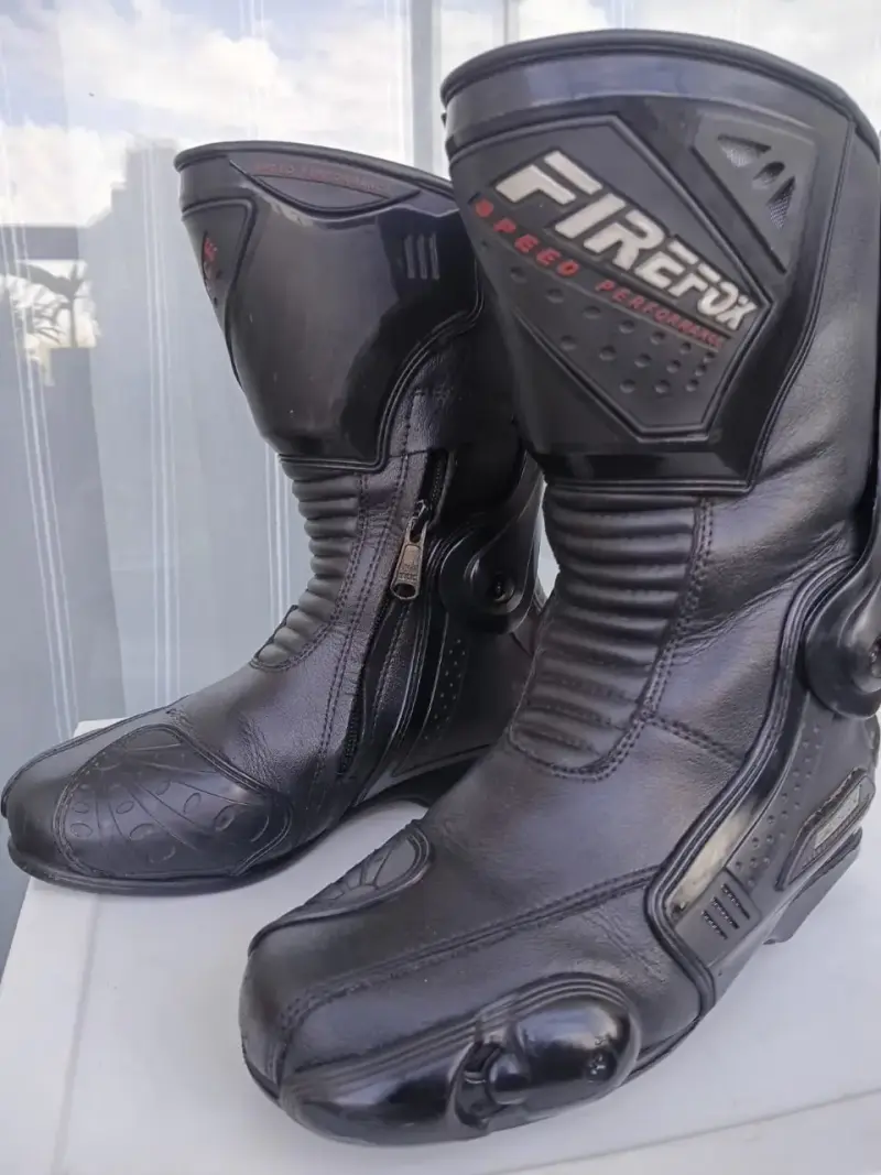 Botas de motocicleta negras Firefox Speed Performance - 1