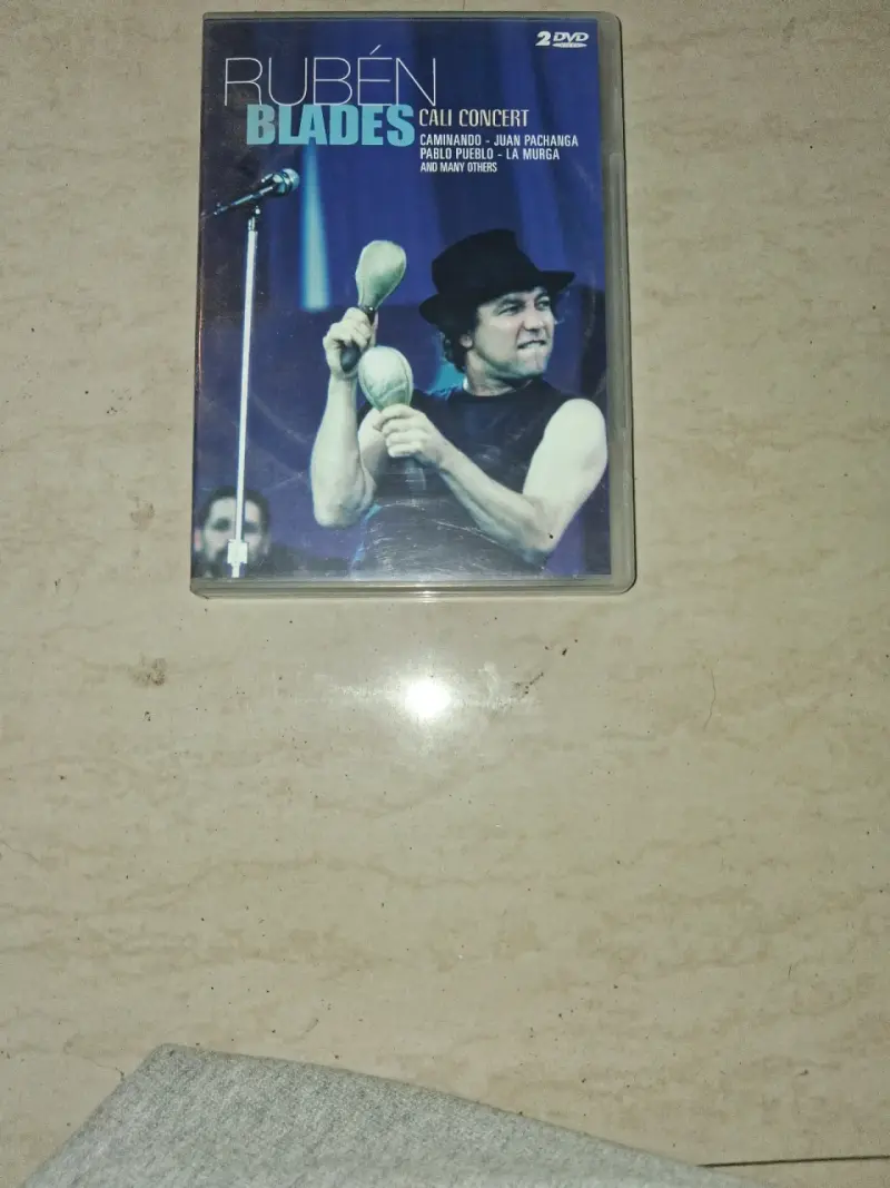 DVD Rubén Blades Cali Concert 2 Discos