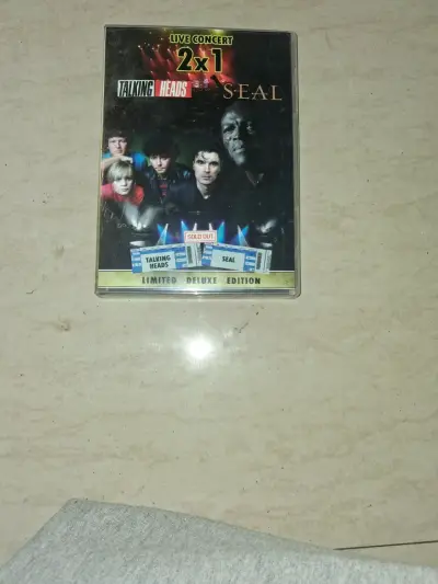 DVD Concierto en Vivo 2x1 Talking Heads y Seal - miniatura 1
