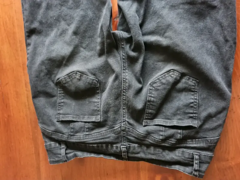 Jeans negros stretch para mujer talla XXL - 2
