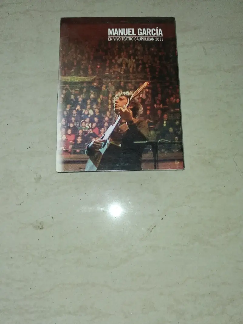 DVD Manuel García En Vivo Teatro Caupolicán 2011