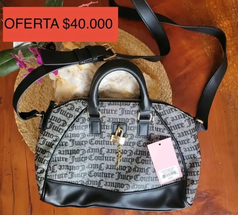 Bolso Juicy Couture con diseño monograma