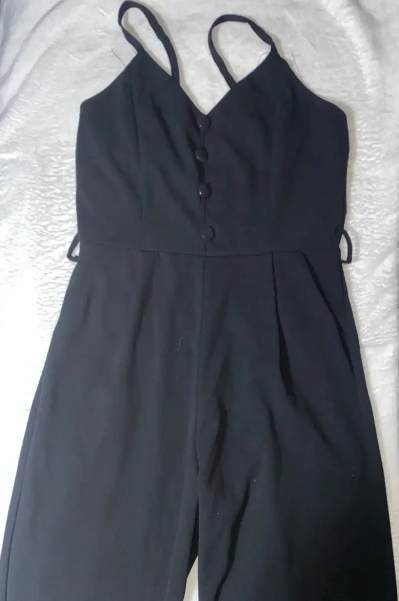 Enterito negro elegante para mujer - 1