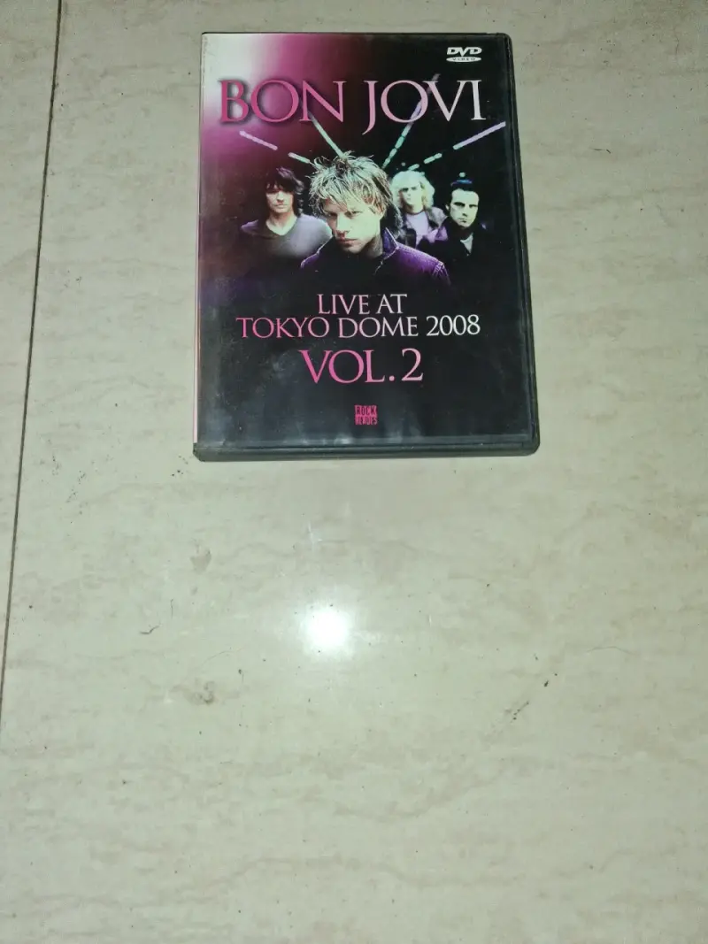 DVD Bon Jovi Live at Tokyo Dome 2008 Vol. 2