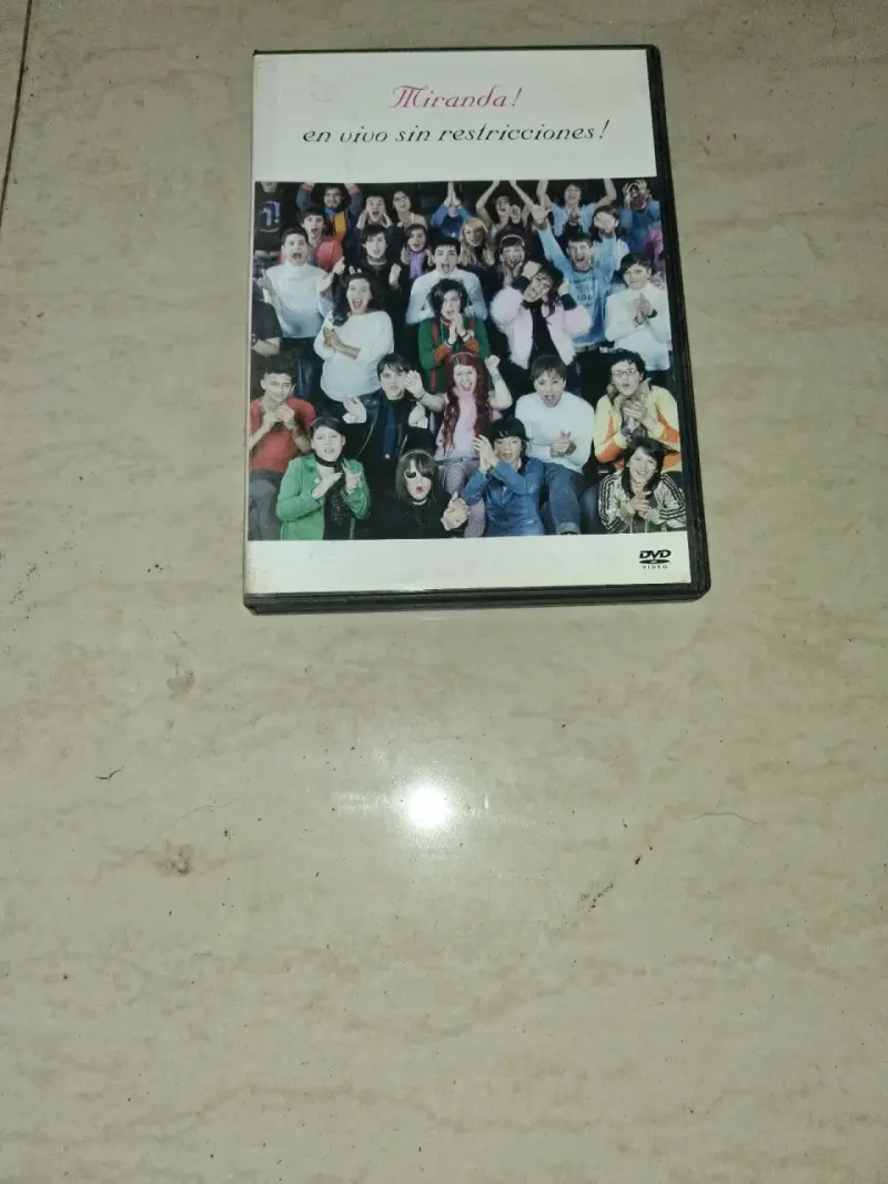 DVD Miranda! En Vivo Sin Restricciones