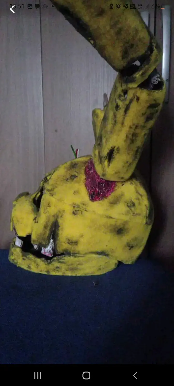 🎃 CABEZA DE SPRINGTRAP - FNAF 🎃 - 4