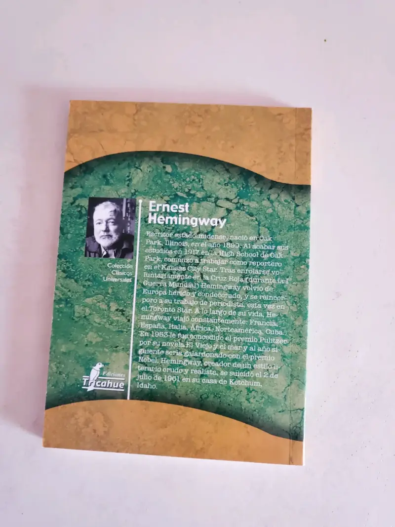 Libro El Viejo y el Mar de Ernest Hemingway - 2