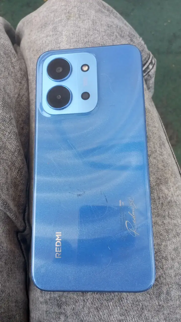 Smartphone Redmi 12C azul en buen estado - 1