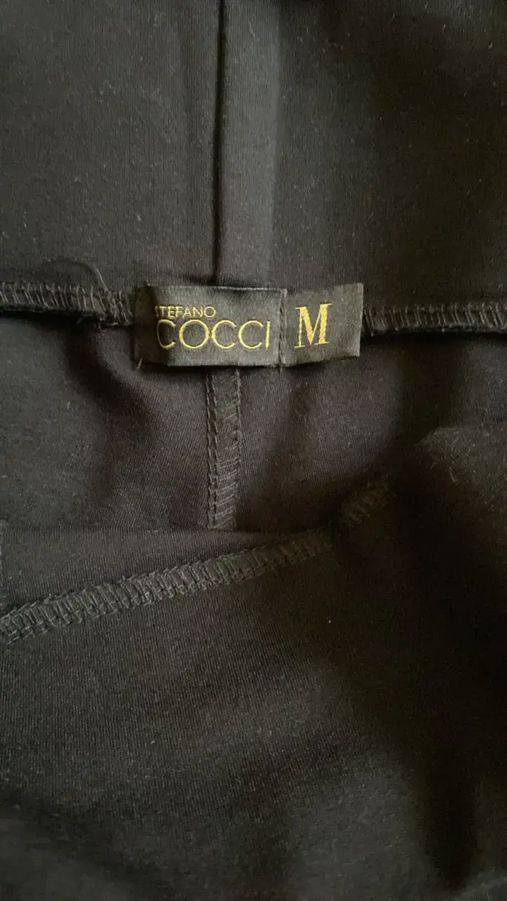 Pantalones negros Stefano Cocci talla M - 2