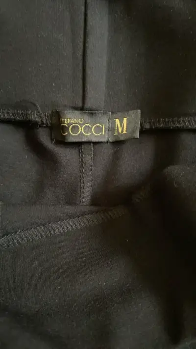 Pantalones negros Stefano Cocci talla M - miniatura 2